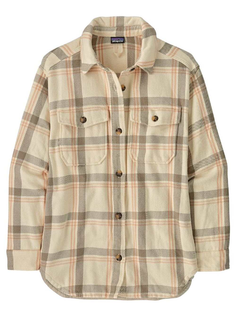 Patagonia Fjord Loft Plaid Overshirt Jacket Organic Cotton Shacket - Picture 2 of 10
